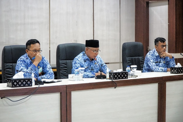 Di hadapan seluruh pimpinan OPD, bupati beberkan PR Lombok Timur