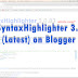 Setup Syntaxhighlighter for blogger