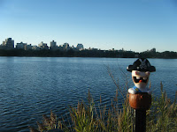 Central Park - Lapins Crétins - New York - Reservoir J.Kennedy