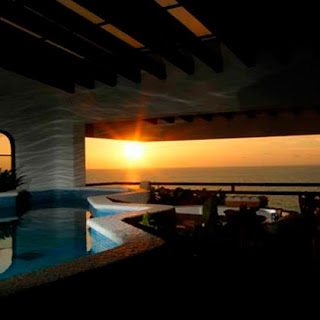Paquete de viaje a Puerto Vallarta en Hotel Best Western Plus vista puesta de sol desde habitación