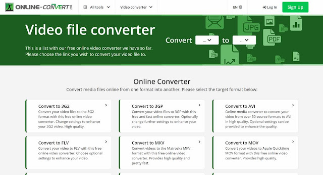 Преобразуване на PPT във Video онлайн с Online-convert.com