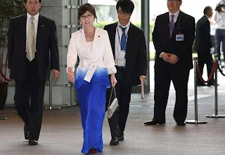 Japanese Defense Minister Tomomi Inada