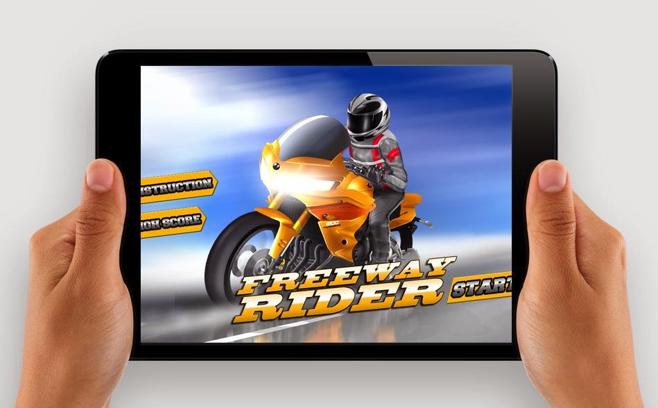 FreeWay-Rider-ipad-iphone-game-iyanagames
