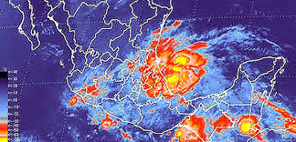 TORMENTA TROPICAL BARRY SE DEGRADA A DEPRESION TROPICAL, 20 DE JUNIO 2013