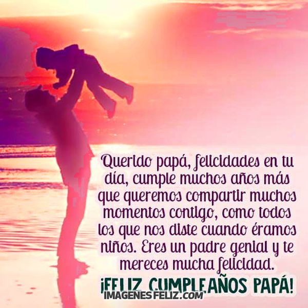 Feliz Cumpleaños Papá