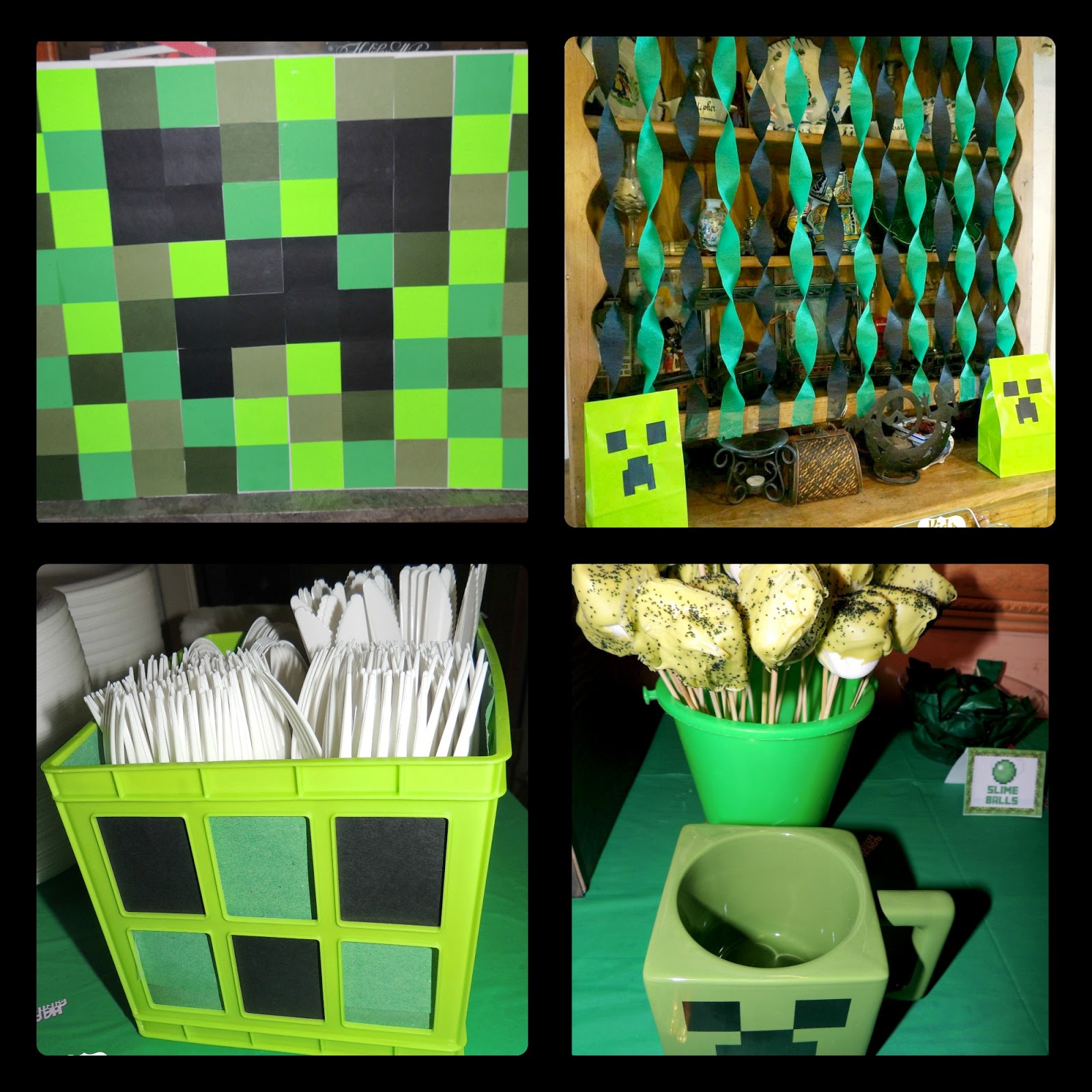 Kids and Deals A Minecraft  Birthday  Party 