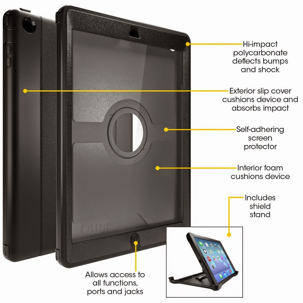 OtterBox Defender Series Case for iPad Air