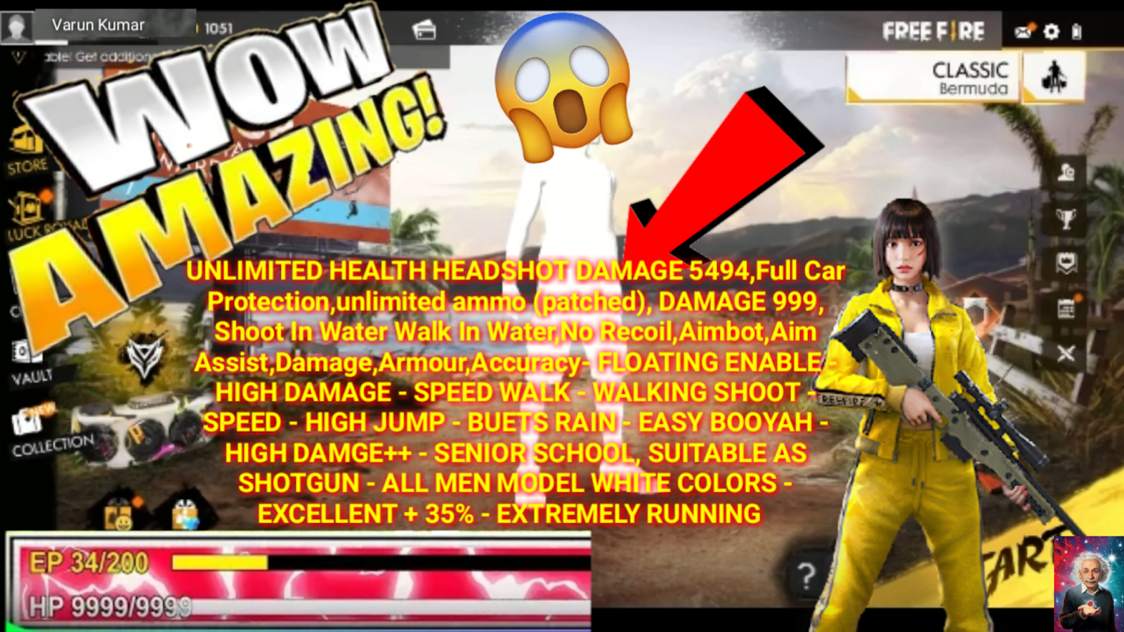 Unlimited Everything New Free Fire Battle Royale Best Ever Hack Mod