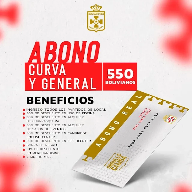 Abonos Real Santa Cruz 2024