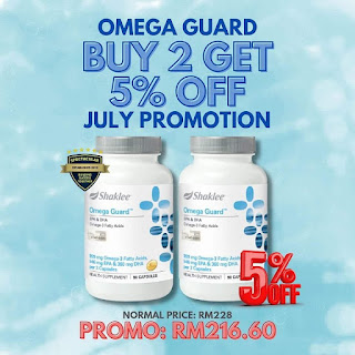 Promosi Julai 2023 Shaklee Omega Guard Minyak Ikan Omega-3