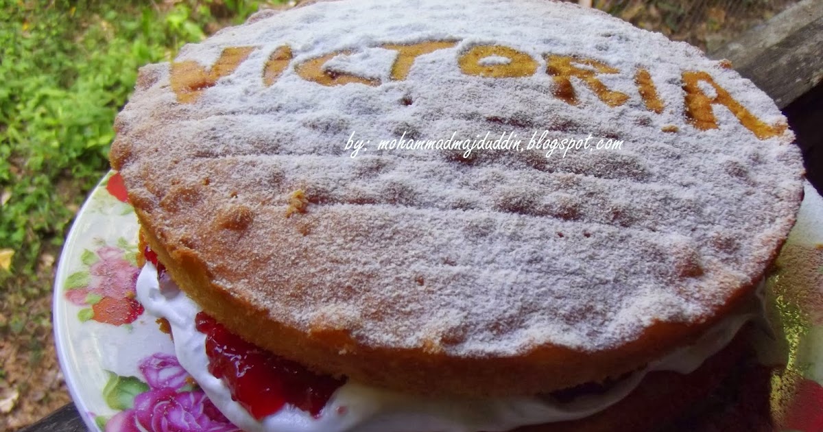 Resepi Victoria Sandwich Cake  Resipi Masakan Nusantara 