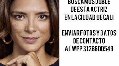 CASTING en CALI: Se busca para PELÍCULA - DOBLE de la ACTRIZ que figura en la imagen de referencia