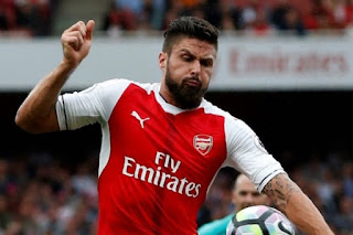 Agen Bola - Giroud Akan Bertahan Di Arsenal