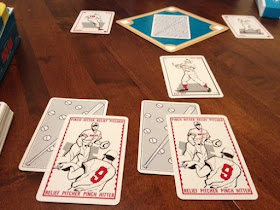 cards from Harry's Grand Slam Baseball board game