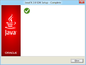 JavaFX 2.0 SDK Setup - Complete