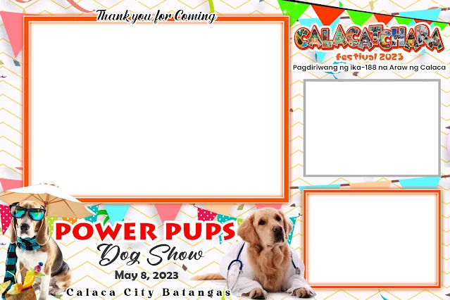 Dog Show Photobooth Layout