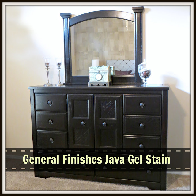 General Finishes Gel Stain, Before & After
