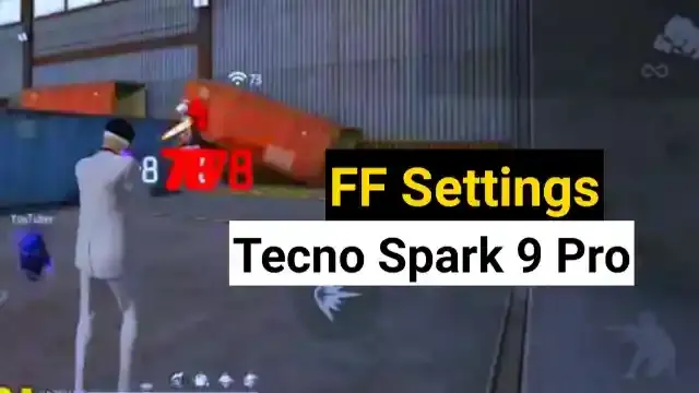 Free fire best settings for headshot Tecno Spark 9 pro: Sensi and dpi