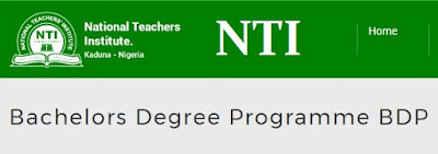 NTI BACHELORS DEGREE PROGRAMME (BDP)