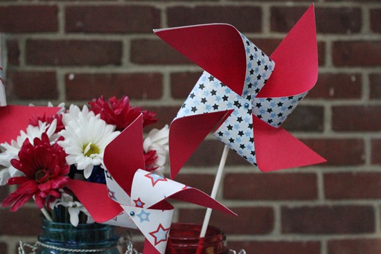 Patriotic Pinwheels