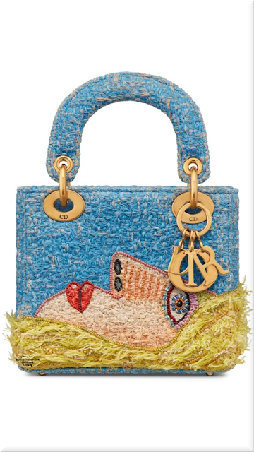 ♦Lady Dior Bags Art Edition 7th 2023 Artist Brian Calvin from California #dior #ladydior #bags #colorful #brilliantluxury