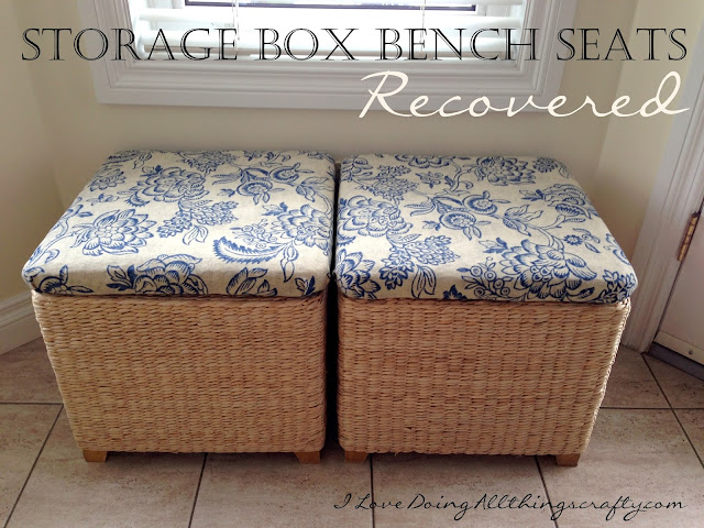 Storage Box Bench Seats Recovered | DIY Tutorial