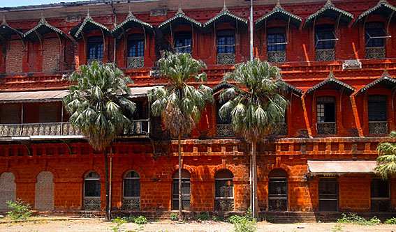 part of the old railway station which is renovated