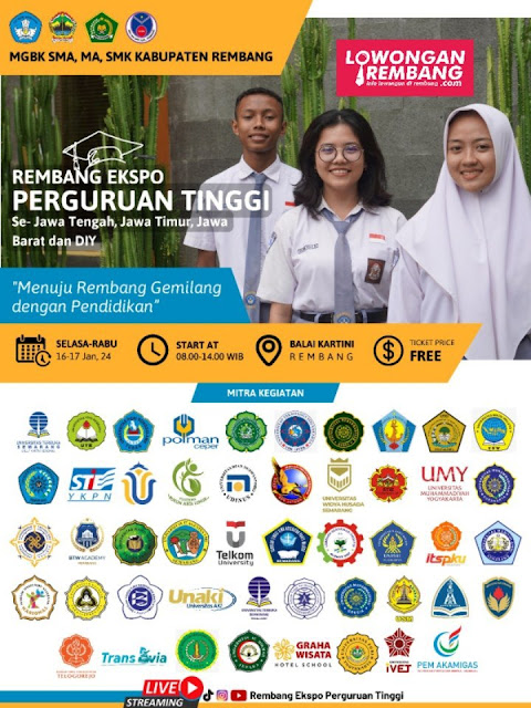 Rembang Expo Perguruan Tinggi Se Jawa Tengah Jawa Timur Jawa Barat dan DIY