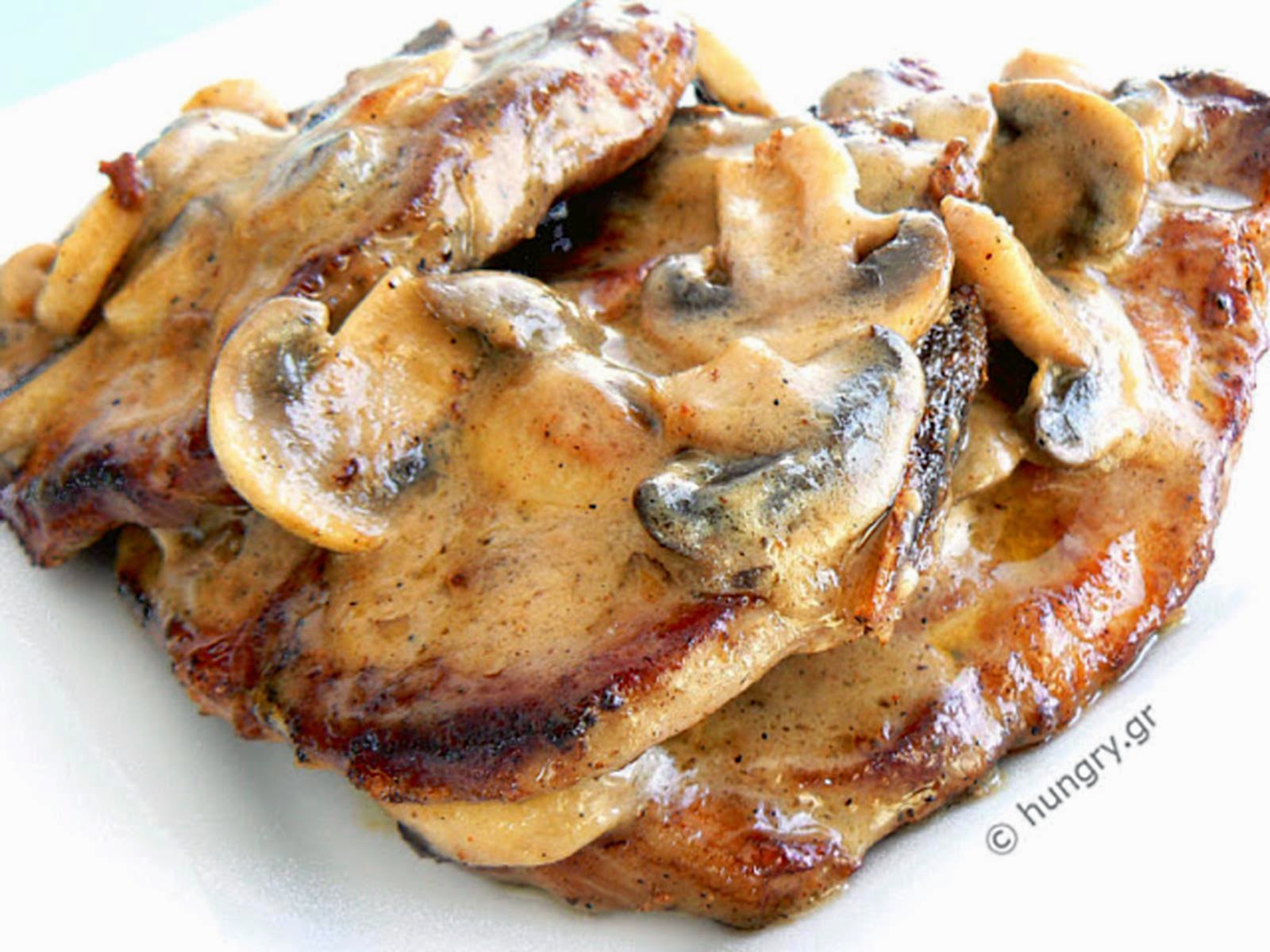 Pork Chops in Cream Sauce