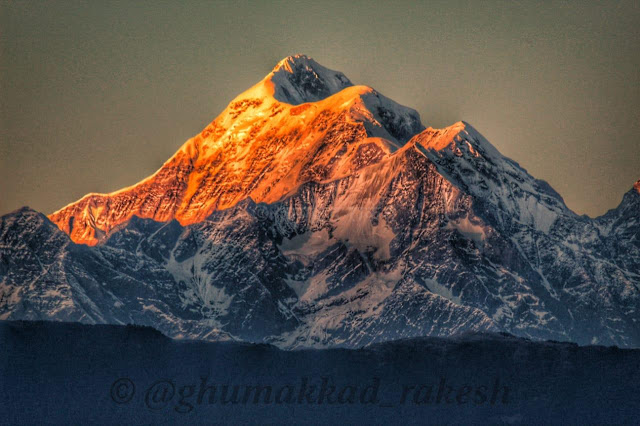 A view of trishool Mountain