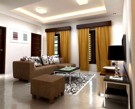 Contoh desain interior rumah sederhana