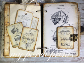 Lady Scientist Steampunk Junk Journal by My Porch Prints