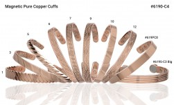 Magnetic Pure Copper Cuffs