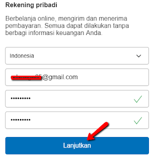 Cara membuat akun dan rekening bank virtual paypal