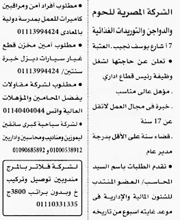 وظائف من جريدة الاهرام بتاريخ الجمعة 10-3-2023 فرص عمل