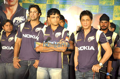 SRK ties up with XXX energy drink for Kolkatta Knight Riders and jersey launch photo
