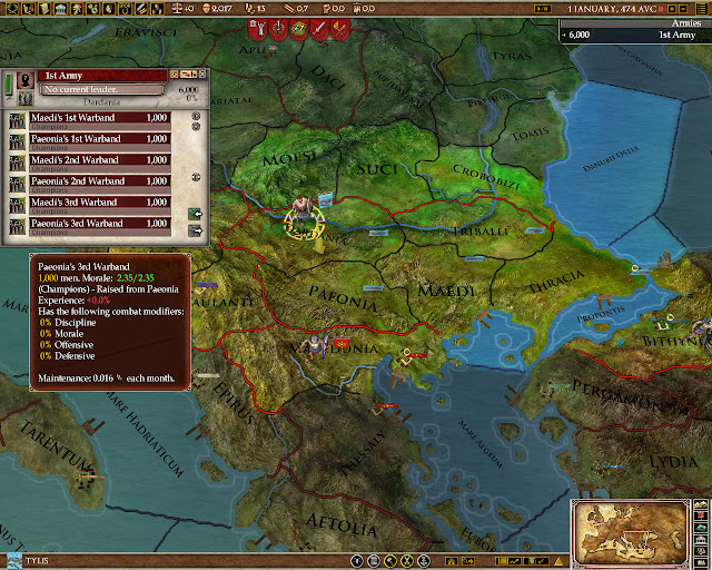 Army Screenshot | Europa Universalis: Rome