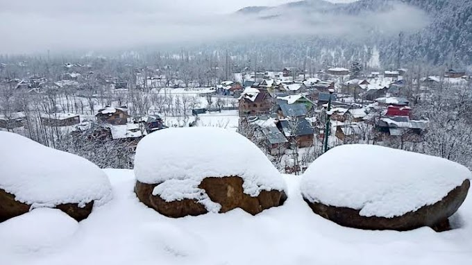 Kupwara Receives Highest Snowfall In Kashmir