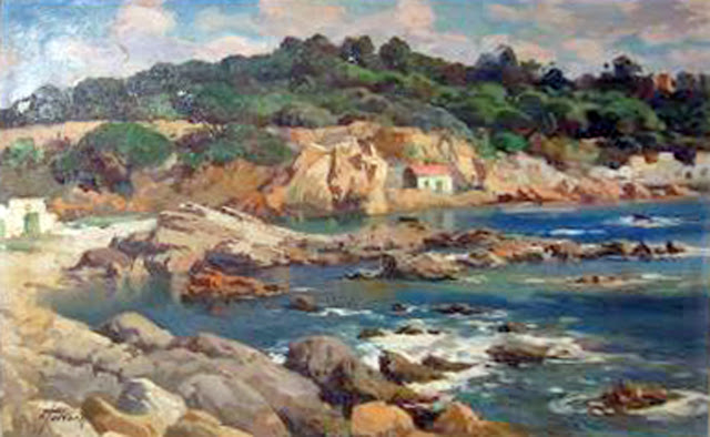 Ezequiel Torroella, Paisajistas españoles, Costa Brava, Paisajes de Ezequiel Torroella, Pintor español, Pintores de Barcelona, Pintores Catalanes