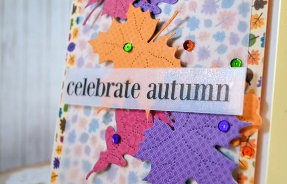 SRM Stickers - Celebrate Autumn by Stacey - #card #stickers #fall #diecuts #vellum