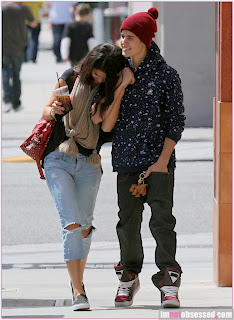 Justin Bieber and Selena Gomez