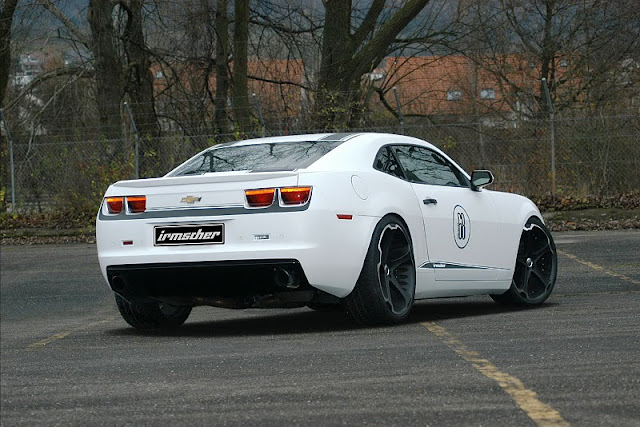 2011 irmscher chevrolet i42 camaro rear angle view 2011 Irmscher Chevrolet i42 Camaro