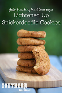 Lightened Up Snickerdoodle Cookies Recipe