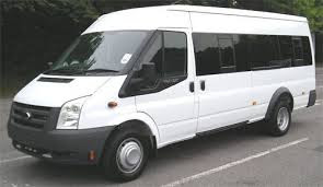 Minibus in Bury 