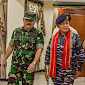Danlantamal IX Sambut Kedatangan Pangkoarmada III Dalam Rangka Kunjungan Kerja Ke Ambon