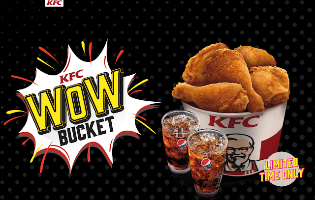 Harga WOW Bucket KFC - Senarai Harga Makanan di Malaysia