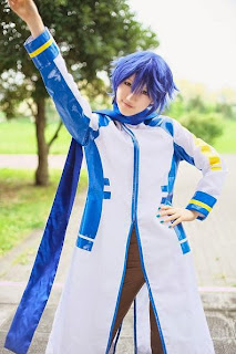 Kuuya Cosplay as Kaito from Vocaloid