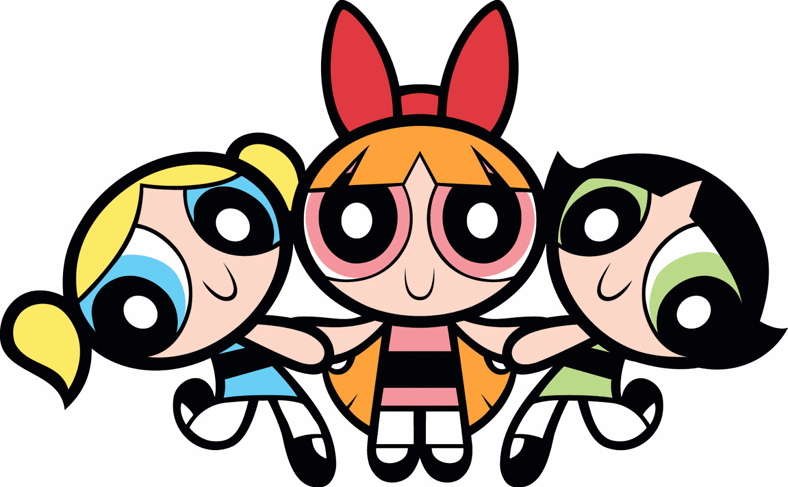 Gambar Mewarnai Powerpuff Girls Untuk Anak PAUD Dan TK