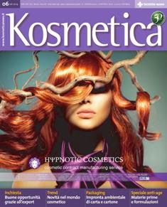 Kosmetica 2014-06 - Settembre 2014 | ISSN 1590-1505 | TRUE PDF | Mensile | Professionisti | Cosmetica
Kosmetica si pone come la rivista di riferimento per l’industria cosmetica.
Rubriche e articoli tecnologici e scientifici firmati da esperti del comparto forniscono agli operatori informazioni approfondite sulle differenti tematiche inerenti le materie prime e gli ingredienti, la filiera produttiva, la ricerca e sviluppo, il controllo qualità, il marketing e il management aziendale.
Una specifica sezione è riservata al packaging del settore. Ampio spazio è dedicato all’attualità e al mercato: inchieste e interviste a personaggi di spicco del mondo cosmetico consentono di delineare un quadro completo e aggiornato del settore in Italia.