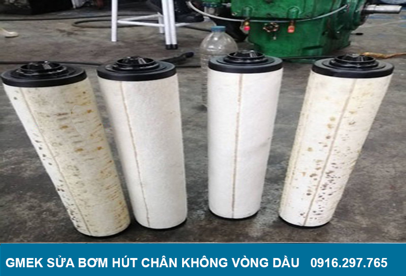 Sửa chữa bơm hút chân không vòng dầu